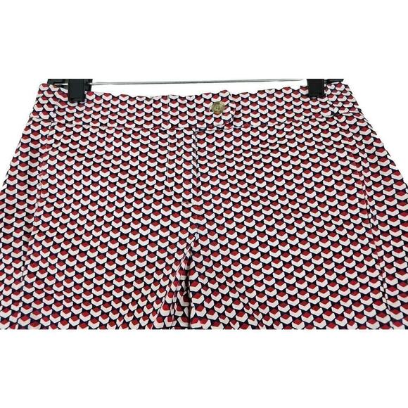 J. Crew ~Woman Size 00~ White/Red/Blue Shorts Cotton Spandex Stretch NWOT. - Picture 6 of 9